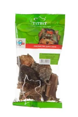 Купить titbit лакомство для собак желудок говяжий мини - мягкая упаковка