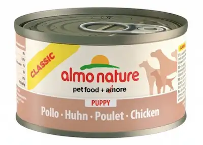 Купить almo nature (classic hfc puppy&chicken) консервы для щенков с куриным филе