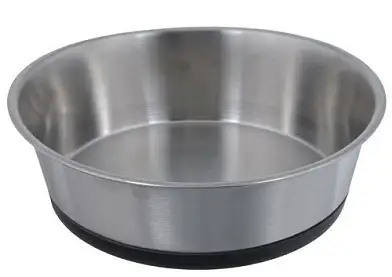 Homepet Premium миска металлическая на черной силиконовой подставке для собак и кошек